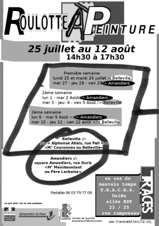 Roulotte À PEINTURE