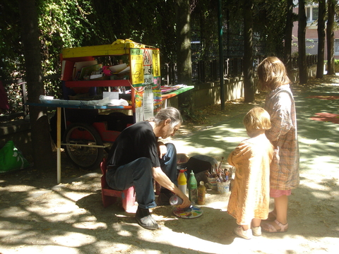 Roulotte À Peinture