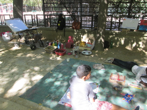 Roulotte À PEINTURE 2015