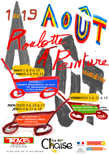 Roulotte À PEINTURE 2016