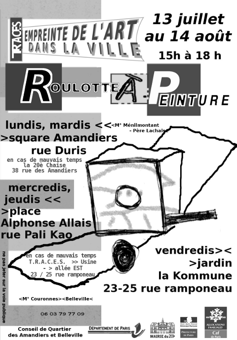 Roulotte À peinture 2009