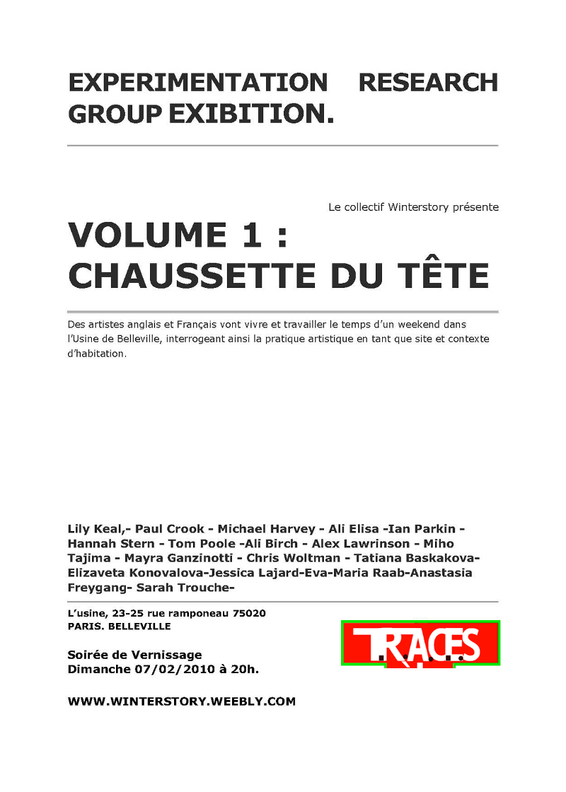 CHAUSSETTE DU T�TE